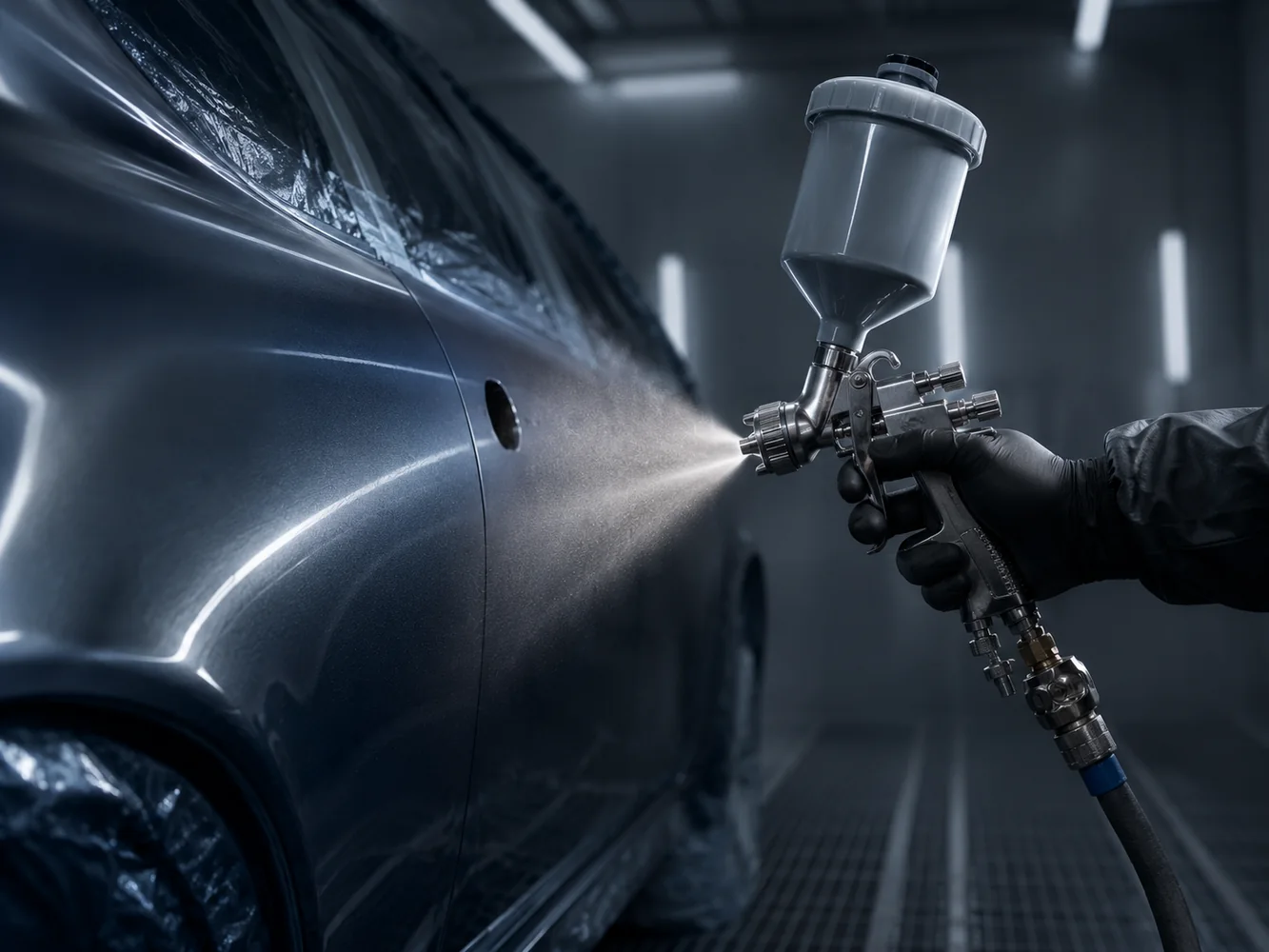 Pintura y desabolladura automotriz